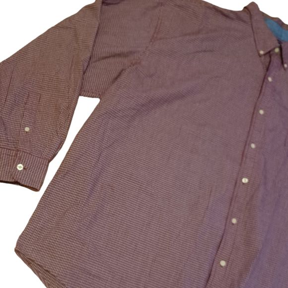 Chaps Big & Tall Plaid Shirt Men's Size 5XB - Picture 2 of 7